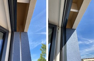 What is the foundation profile of the purenite box for outdoor shading?